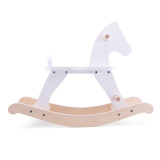 Rocking horse - white